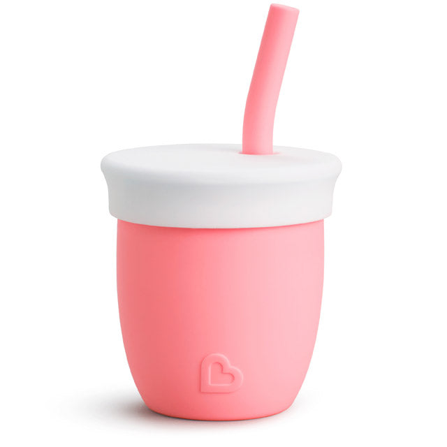 C’est Silicone!™ Training Cup with Straw, 4oz aUMM